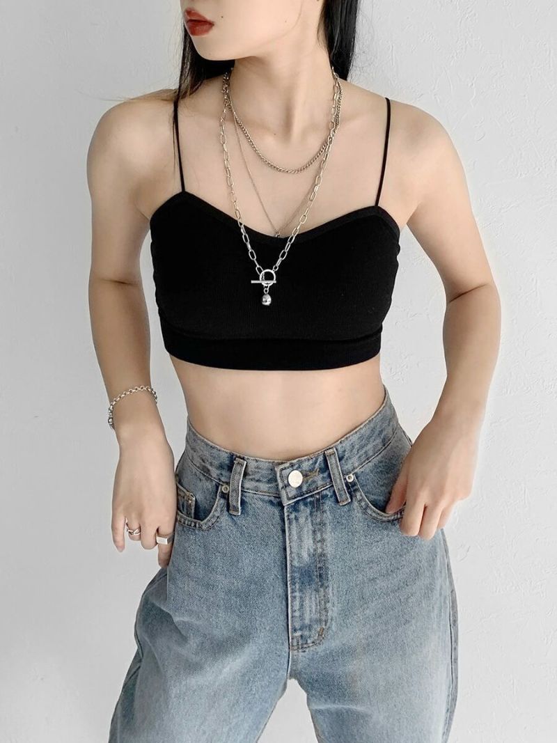 Back design cup camisole