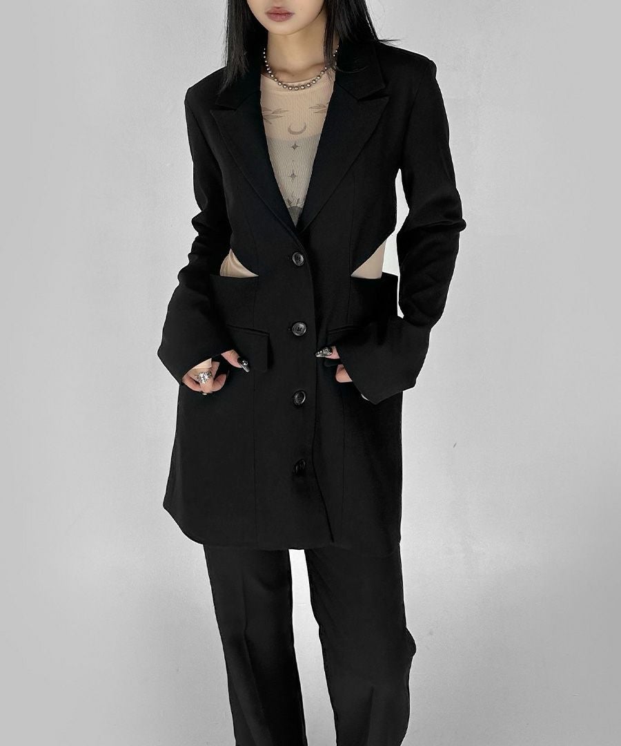 【即日郵送】LVEU. カットアウトワンピースジャケット アウター ジャケット カットアウトワンピースジャケット | LVEU.（ラブユ.）