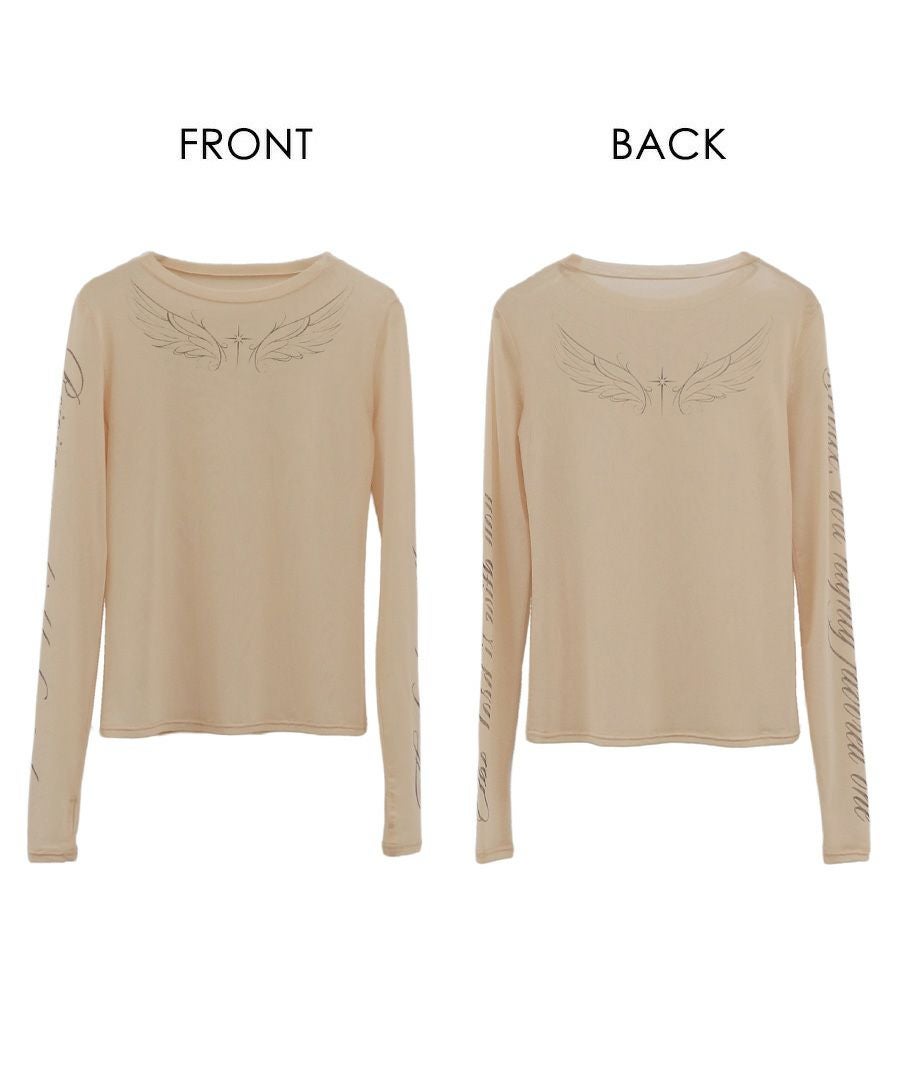 NANA×HARE/LADIES】タトゥーシアートップス ベージュ NANA×HARE/LADIES】タトゥーシアートップス ベージュ 買う