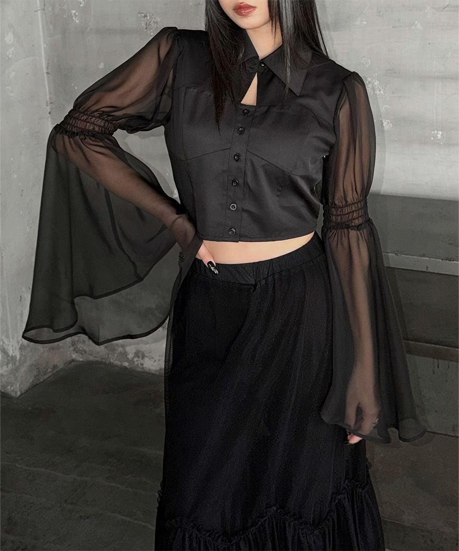 【てっちり】leur logette レースシャツ&amp;コルセットシャツ leur logette (Women)のシャツ・ブラウス | レディース | 三越伊勢丹