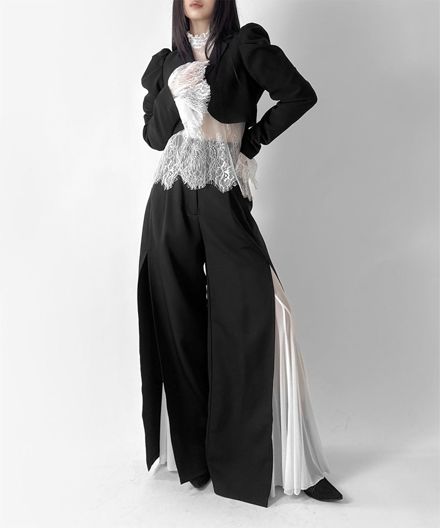 &&model：160cm（Fサイズ着用）&&